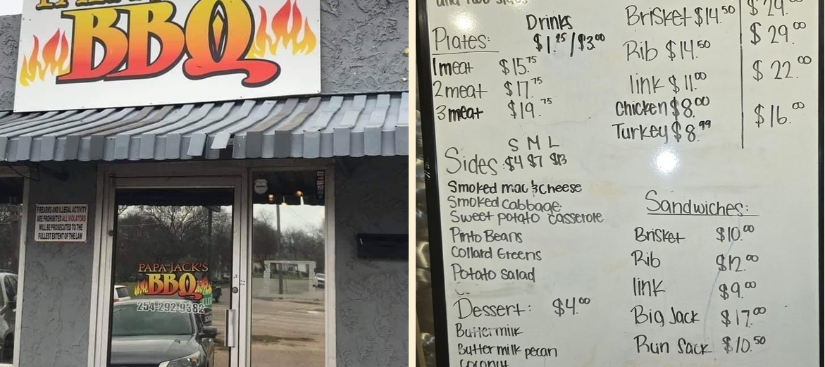 Papa Jack's BBQ Waco